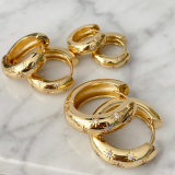 Metal Star Hoops Earrings