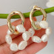 Fresh Water Pearl Charm Necklace