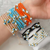 Chinese crystal eye bracelet