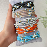 Chinese crystal eye bracelet