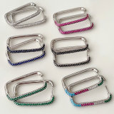 Big u hoops earrings