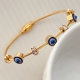 Stainless steel eye bangle