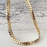 Stainless steel chunky necklace