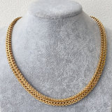 Stainless steel chunky necklace