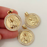 Pave religious series charm