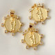 Pave religious series charm