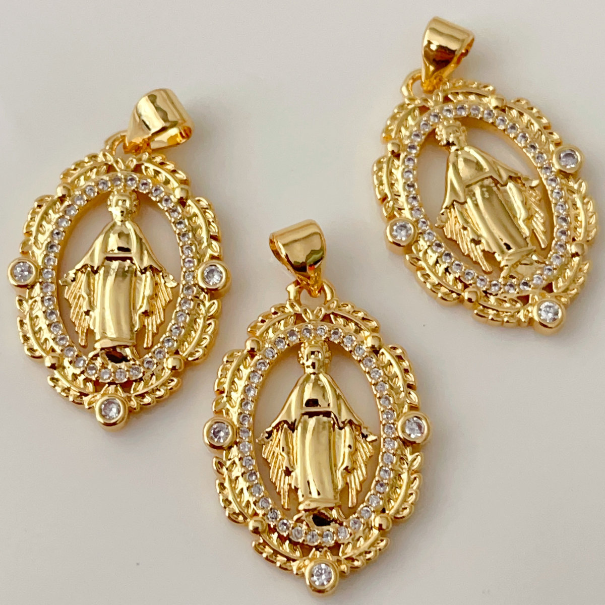 Oval religious series cha