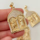 Pave religious series charm