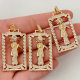Pave religious series pendant