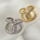 Pave channel ring
