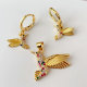 Birds set earrings