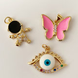 Eye . butterfly , bear charm