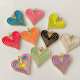 Enamel heart pendant