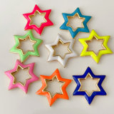 Enamel star pendant
