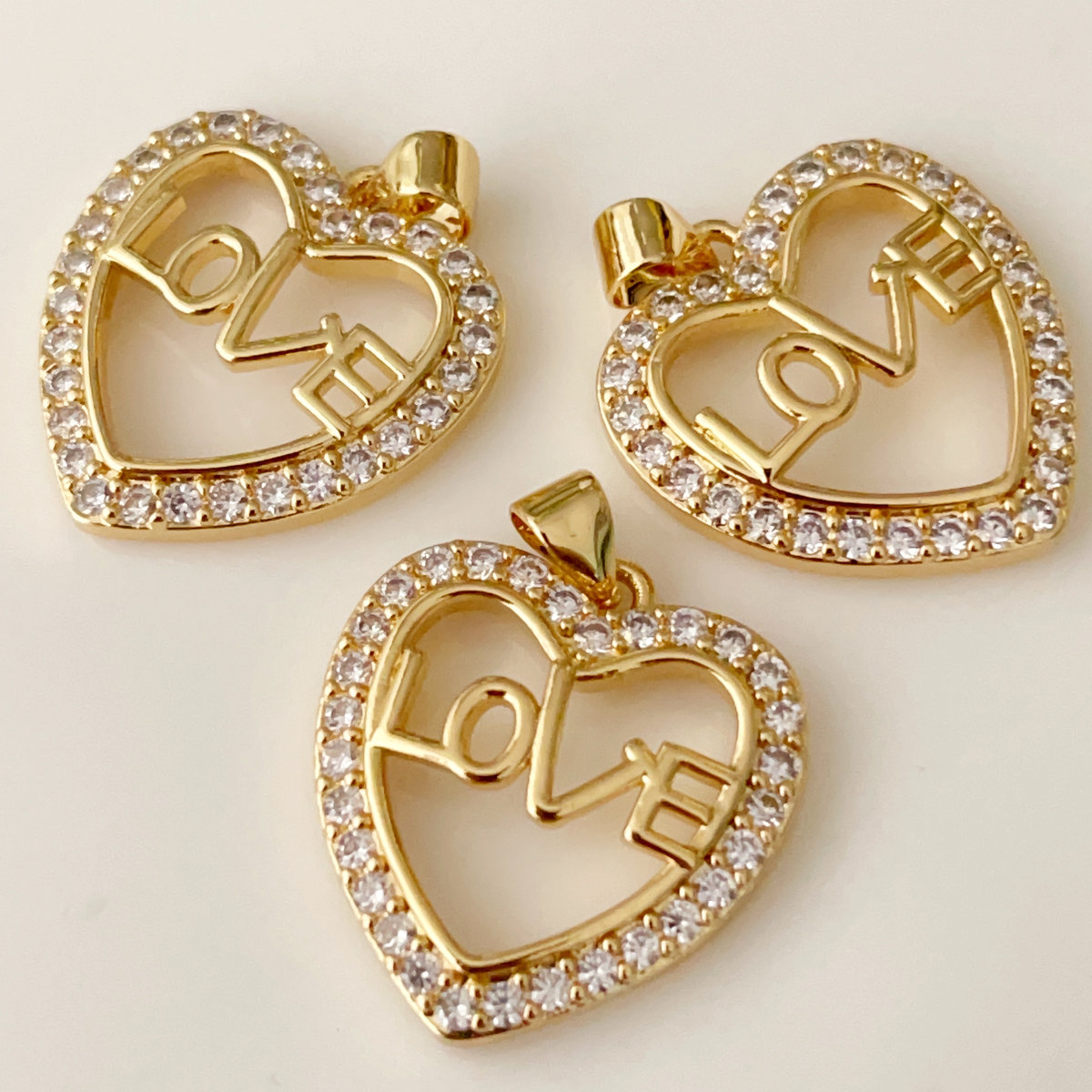 Heart love pendant
