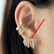 pave fashion earrings