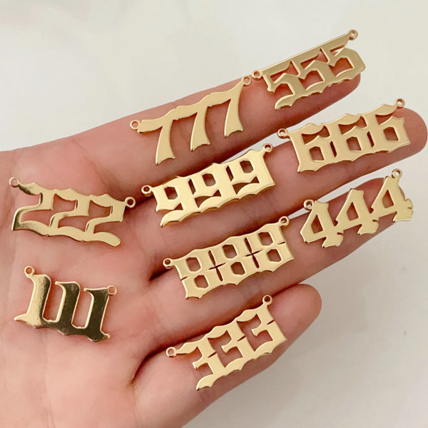 Number pendant