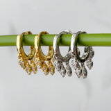 Arrow charms earrings
