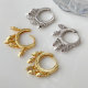 Arrow charms earrings