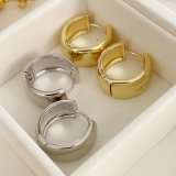 Fashion fat chunky hoop