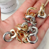 Heart drop earrings