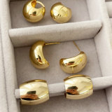 Small metal earrings