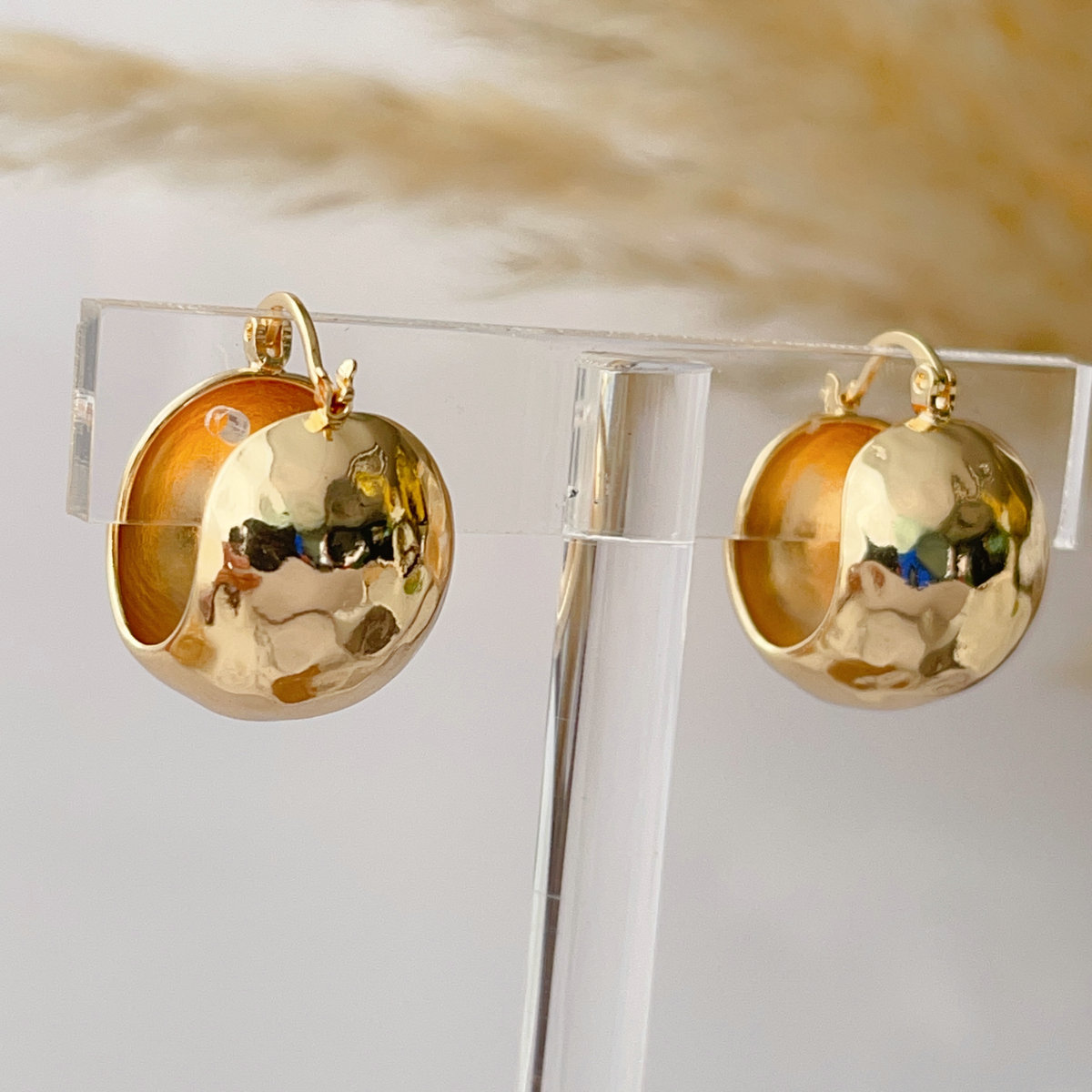 Fashion hoop earrings