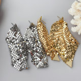 Bling fashion chain earrings