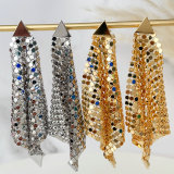 Bling fashion chain earrings