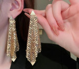 Bling fashion chain earrings