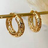 Fashion Chunky hoop earrings