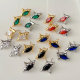 pave arrow earrings stud