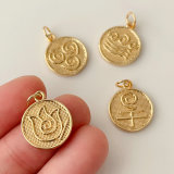 Fashion round charm