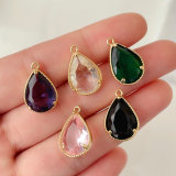 Colorful water drop pendant