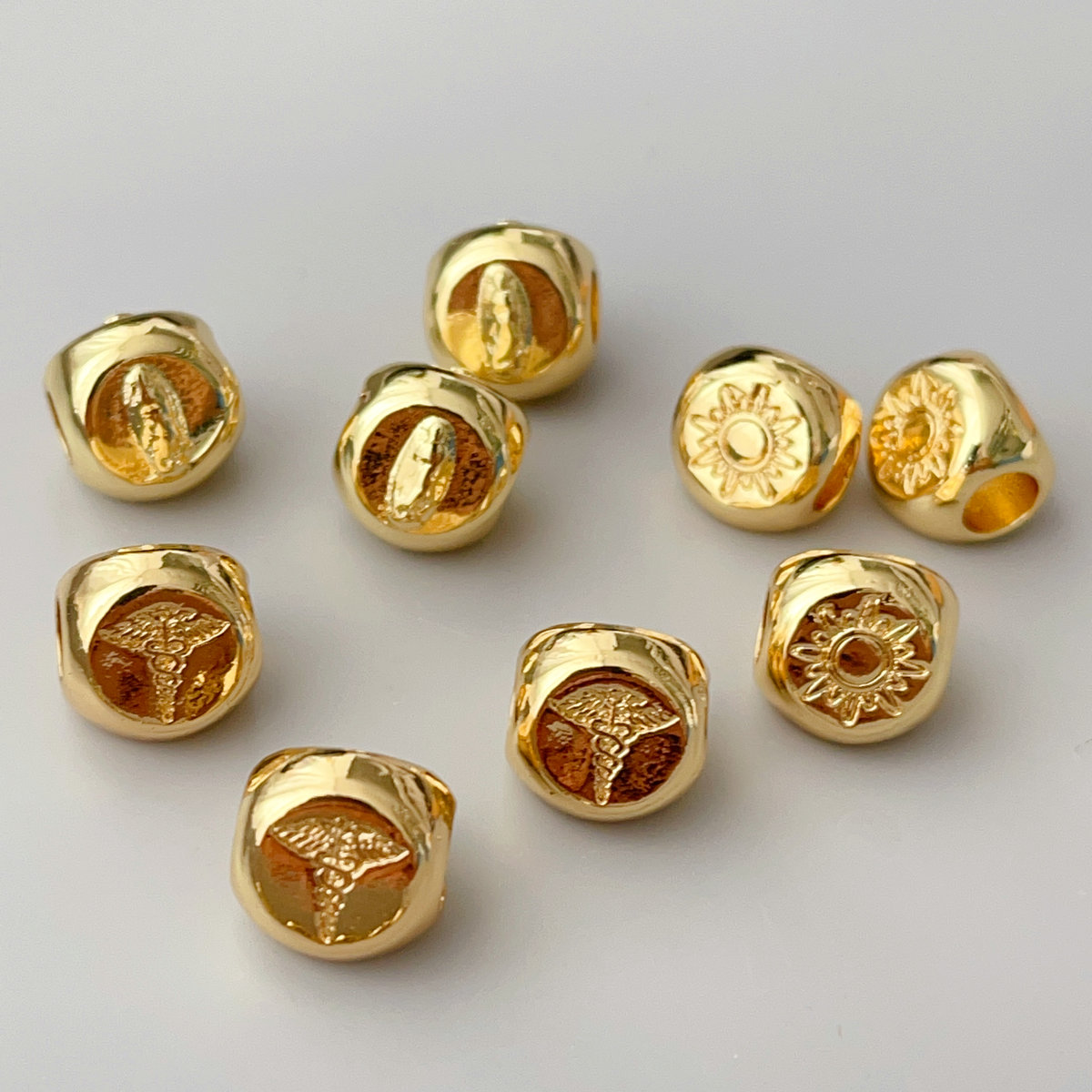 Big hole pave bead