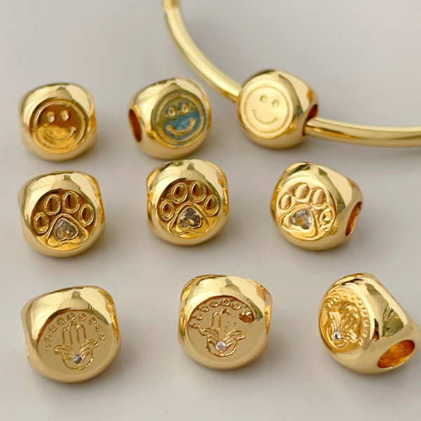 Big hole pave bead