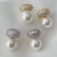Pearl drop earrings