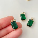 Green square charm