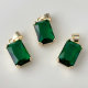 Green square charm