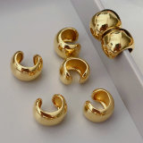 Pave gold plated earcuff ( pair )