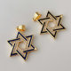 Enamel star pendant