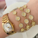 Pave virgin mary bracelet