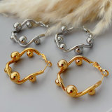 Bead s hoop earrings