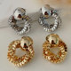 Fashion twist earrings