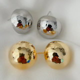 Basic ball earrings