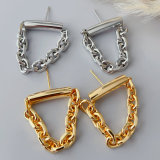 Chain chunky earrings