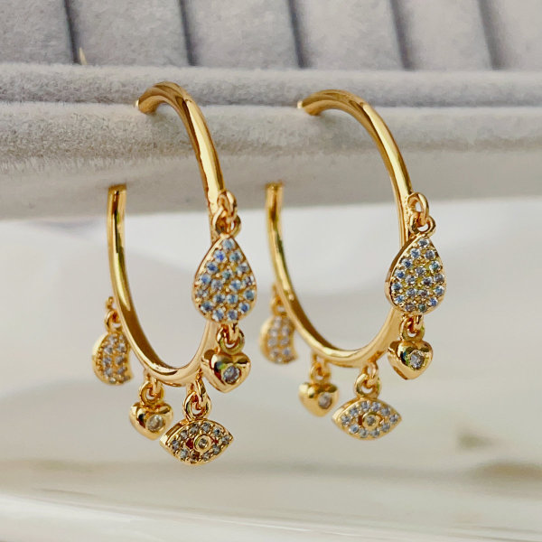 Charms hoops