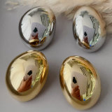 Big chunky metal earrings