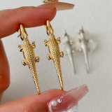 Crocodiles earrings