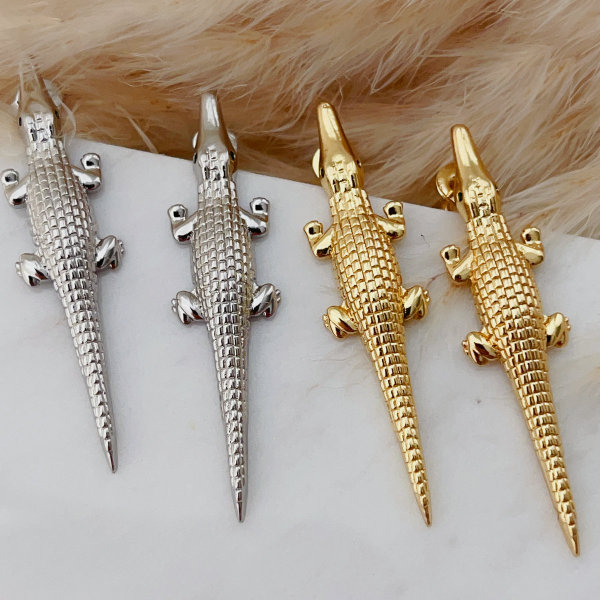 Crocodiles earrings